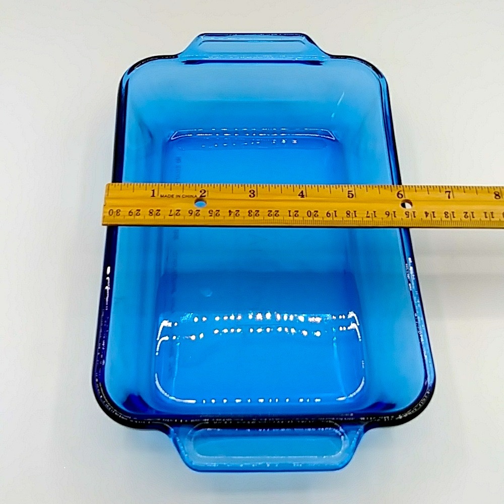Anchor Hocking Blue Baking Dish 6x9" 1 Quart - Picture 6 of 7